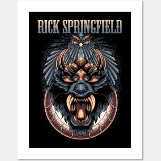 RICK SPRINGFIELD BAND Posters and Art